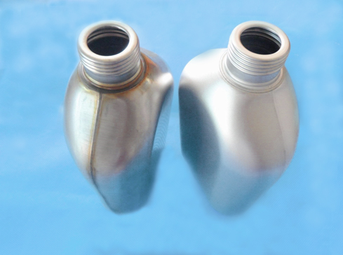 不銹鋼水壺酸洗鈍化前后效果