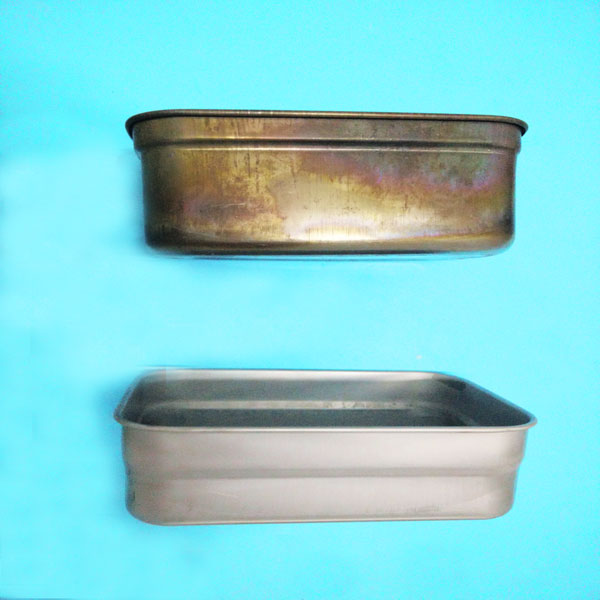 304不銹鋼飯盒酸洗鈍化效果