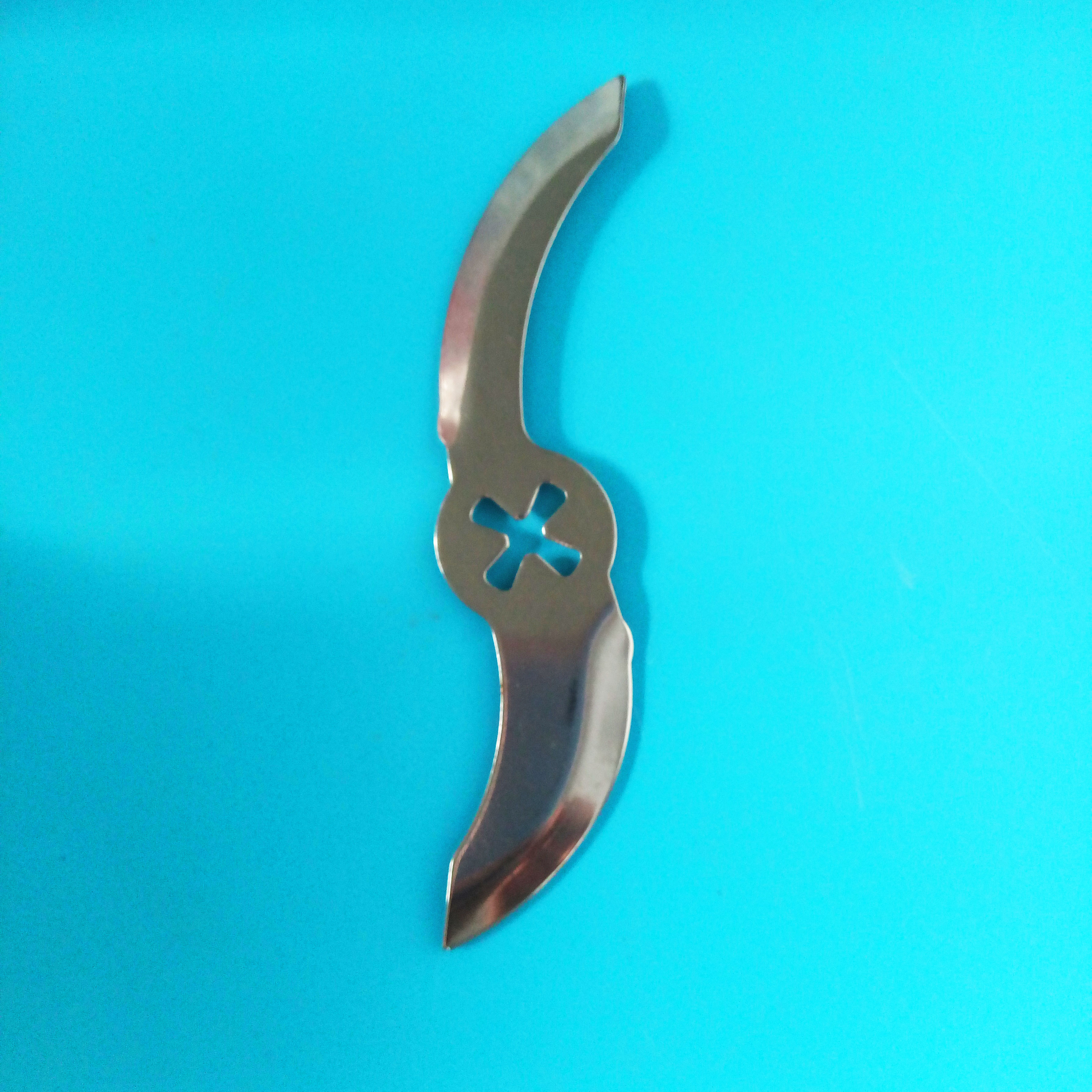 420不銹鐵回旋刀片本色的鈍化效果